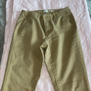 Khaki Stretchable Pants